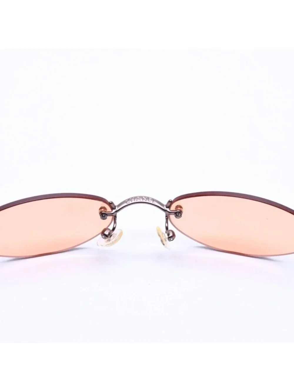 Chanel Sunglasses Eyewear CC Logo Orange Brown